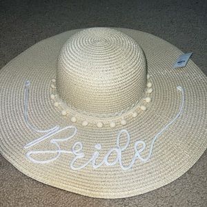 Bride Beach Hat